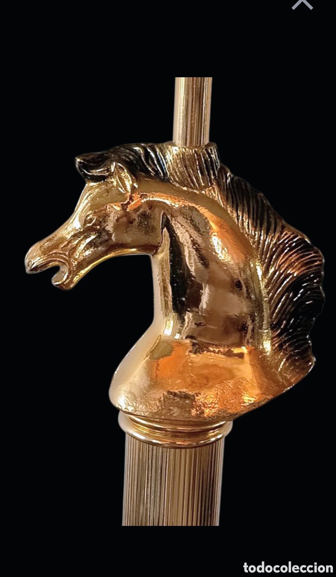 Antig&uuml;edades: Lampara de sobremesa- bronce - Foto 5