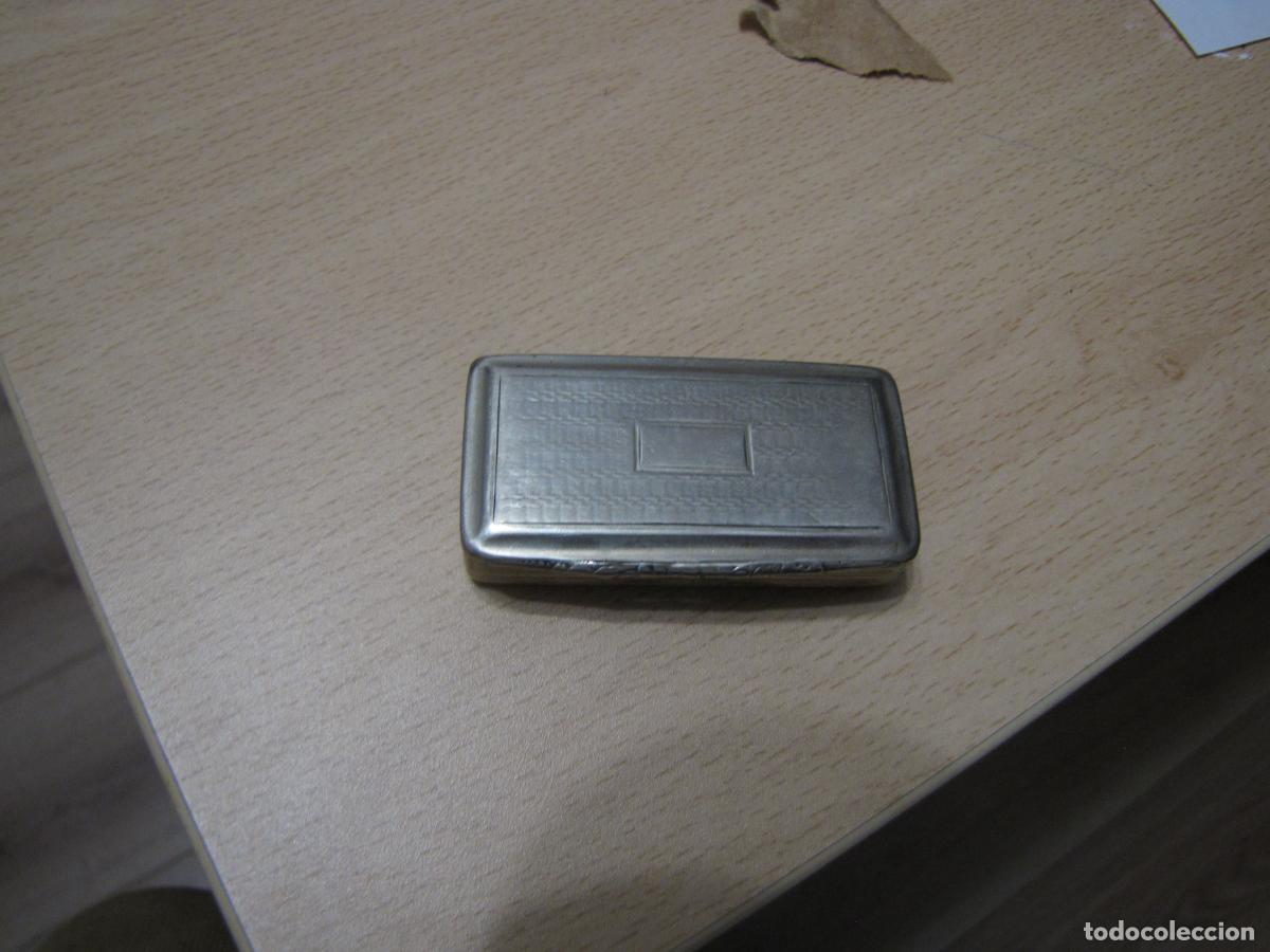 Antig&uuml;edades: 2- Caja rap&eacute; plata con contraste. - Foto 12
