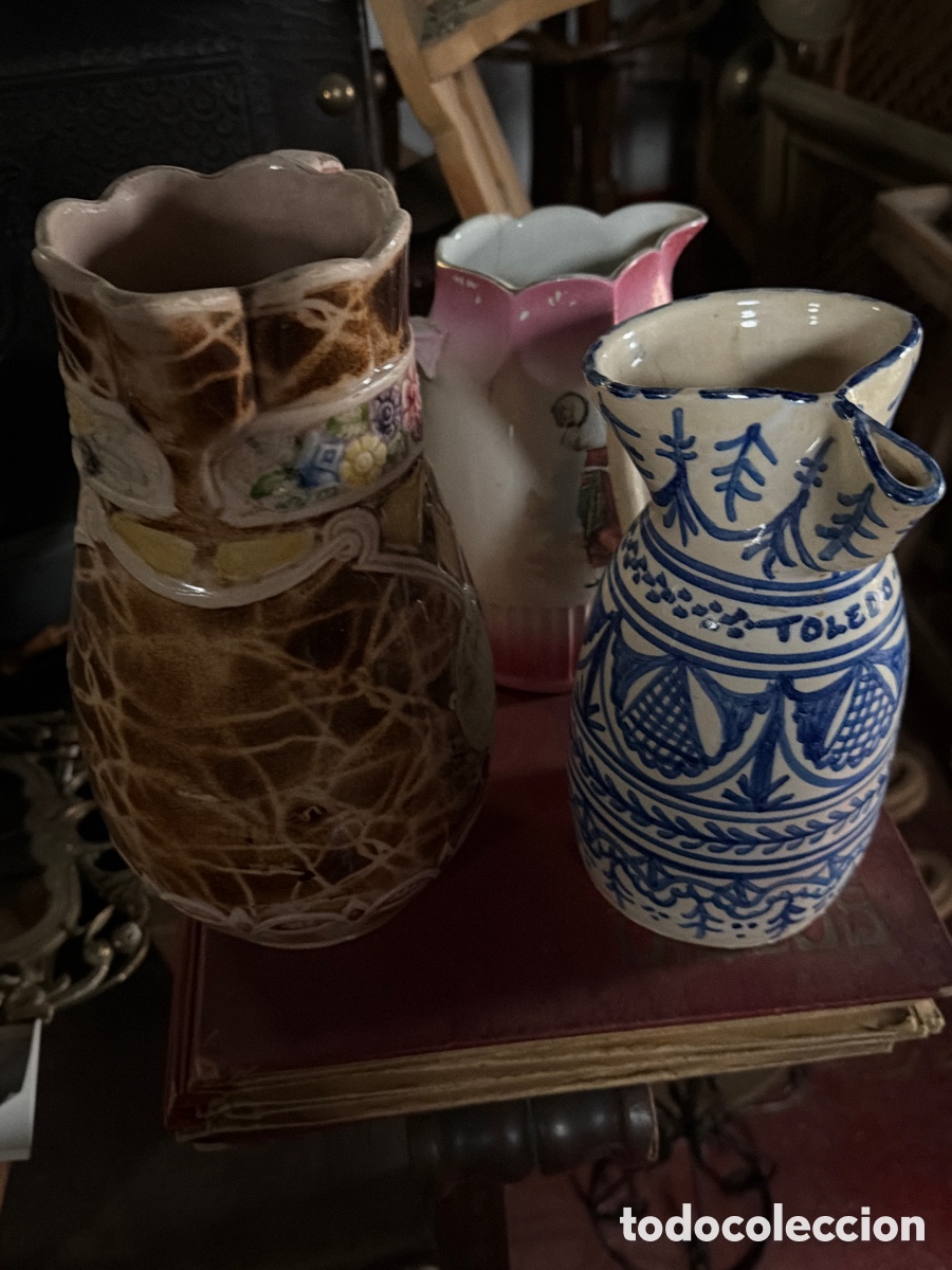 Antig&uuml;edades: Jarras de cer&aacute;mica de Manises - Foto 3