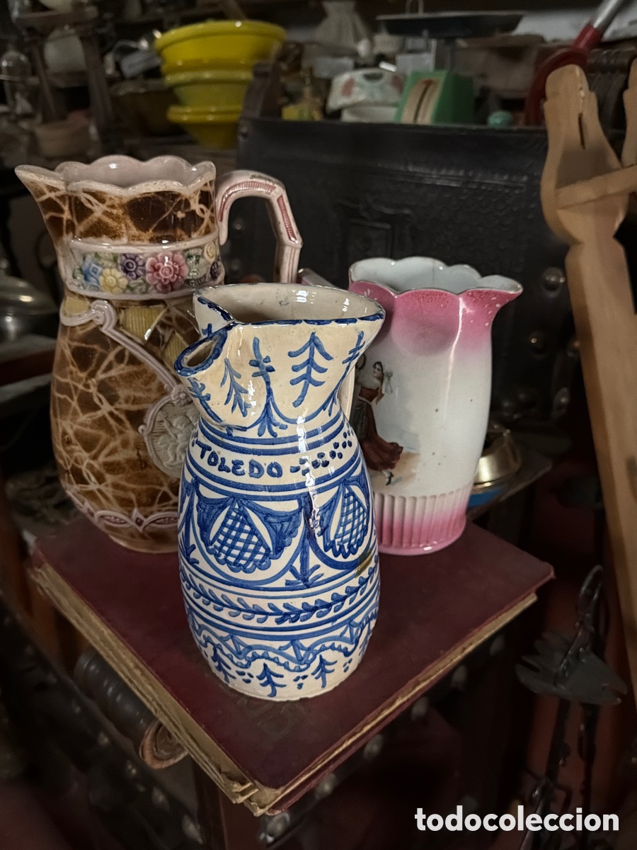 Antig&uuml;edades: Jarras de cer&aacute;mica de Manises - Foto 1