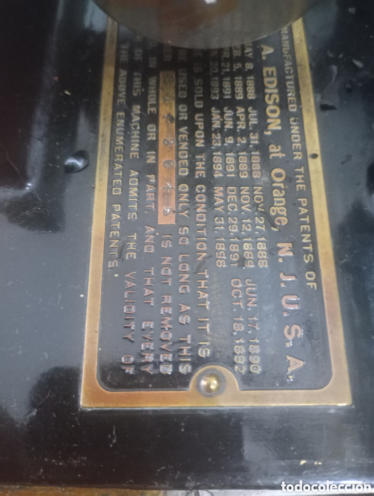 Antig&uuml;edades: Fon&oacute;grafo Edison Standard - Foto 8