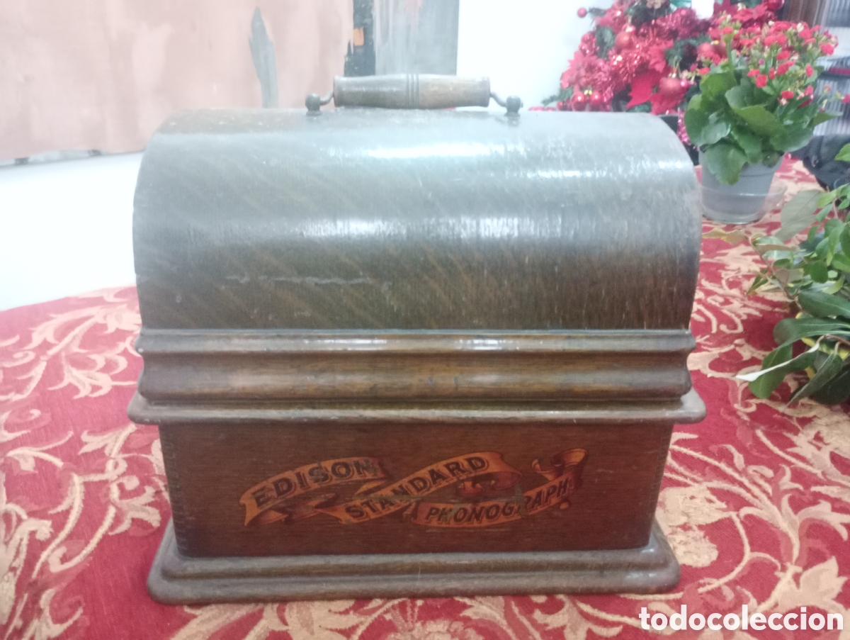 Antig&uuml;edades: Fon&oacute;grafo Edison Standard - Foto 12