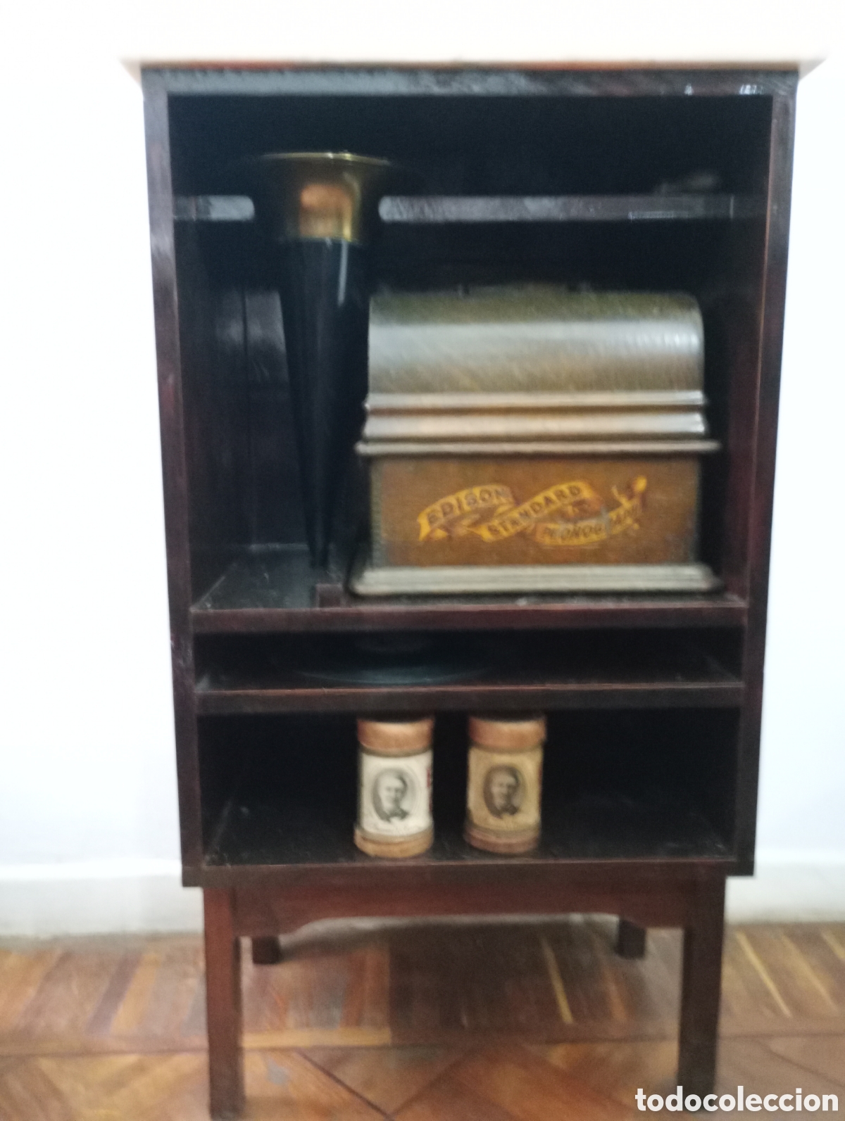 Antig&uuml;edades: Fon&oacute;grafo Edison Standard - Foto 17