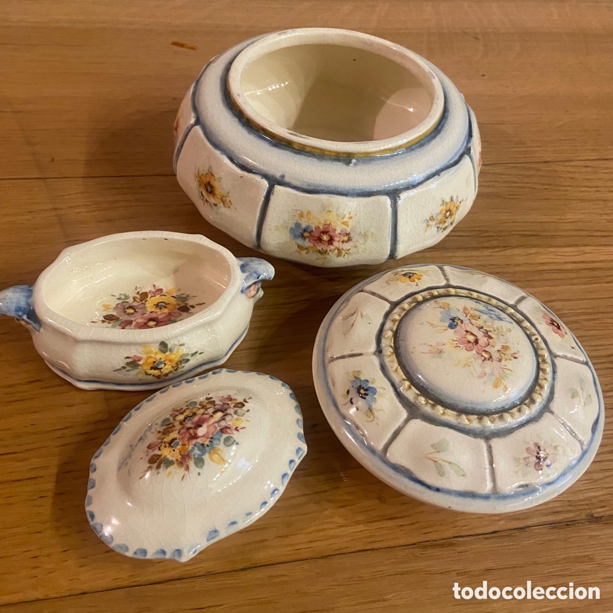 Antig&uuml;edades: DOS piezas de porcelana de Peyr&oacute; - Foto 2