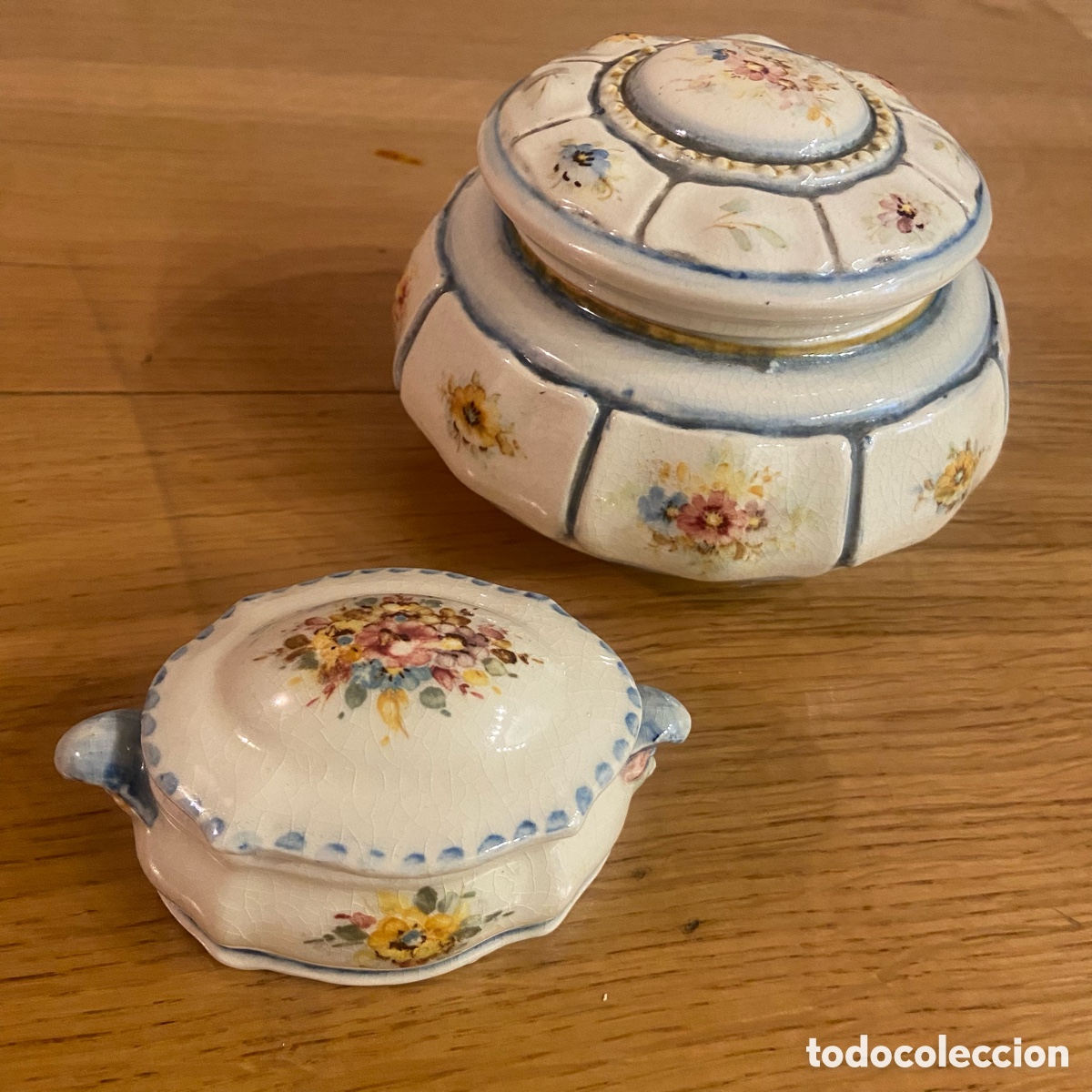 Antig&uuml;edades: DOS piezas de porcelana de Peyr&oacute; - Foto 1
