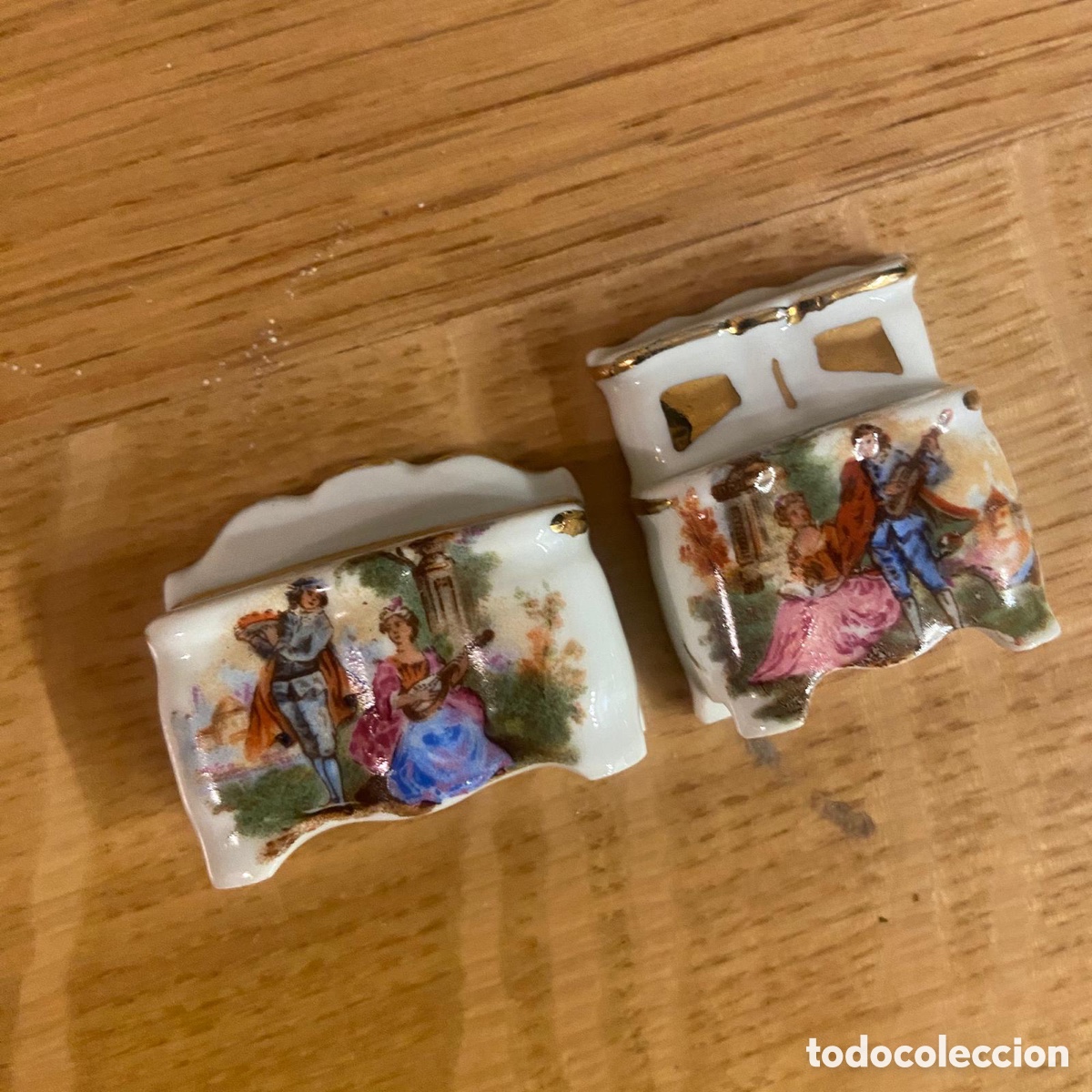 Antig&uuml;edades: Muebles miniatura de Limoges - Foto 3