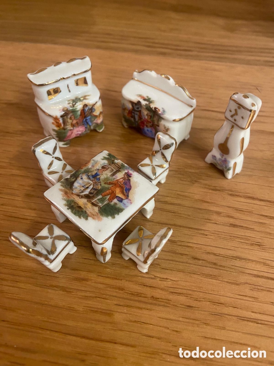 Antig&uuml;edades: Muebles miniatura de Limoges - Foto 1