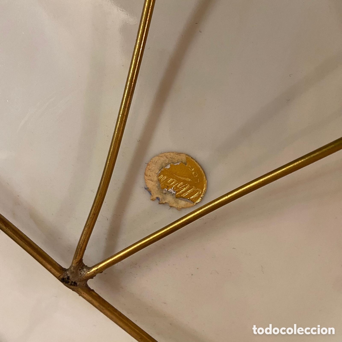 Antig&uuml;edades: Pareja de platos decorativos - Foto 4