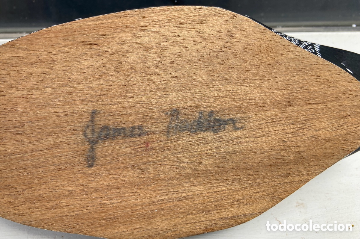Antig&uuml;edades: Figura pato de madera James Haddon - Foto 2