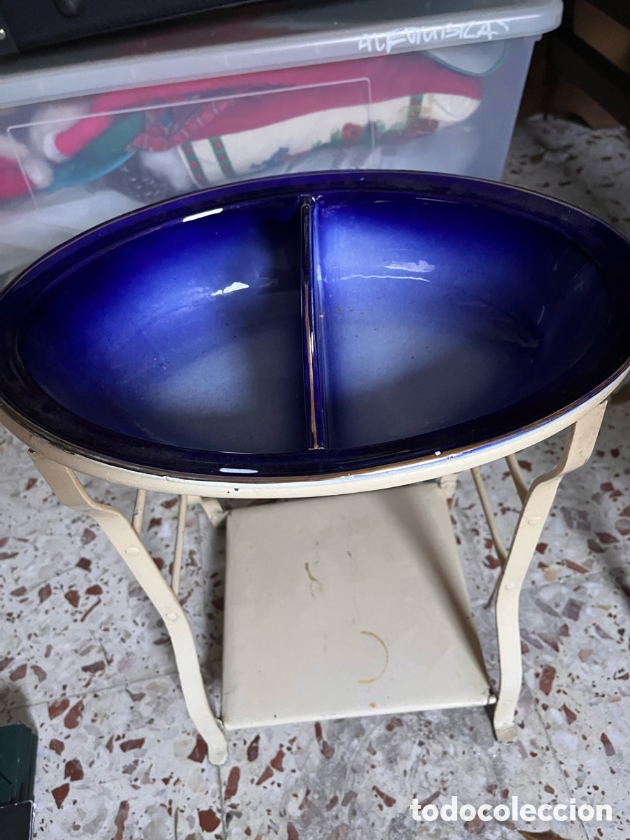 Antig&uuml;edades: Lavabo palangana antiguo - Foto 2