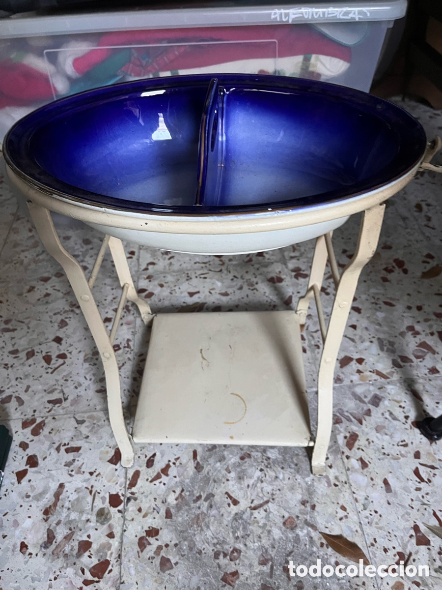 Antig&uuml;edades: Lavabo palangana antiguo - Foto 1