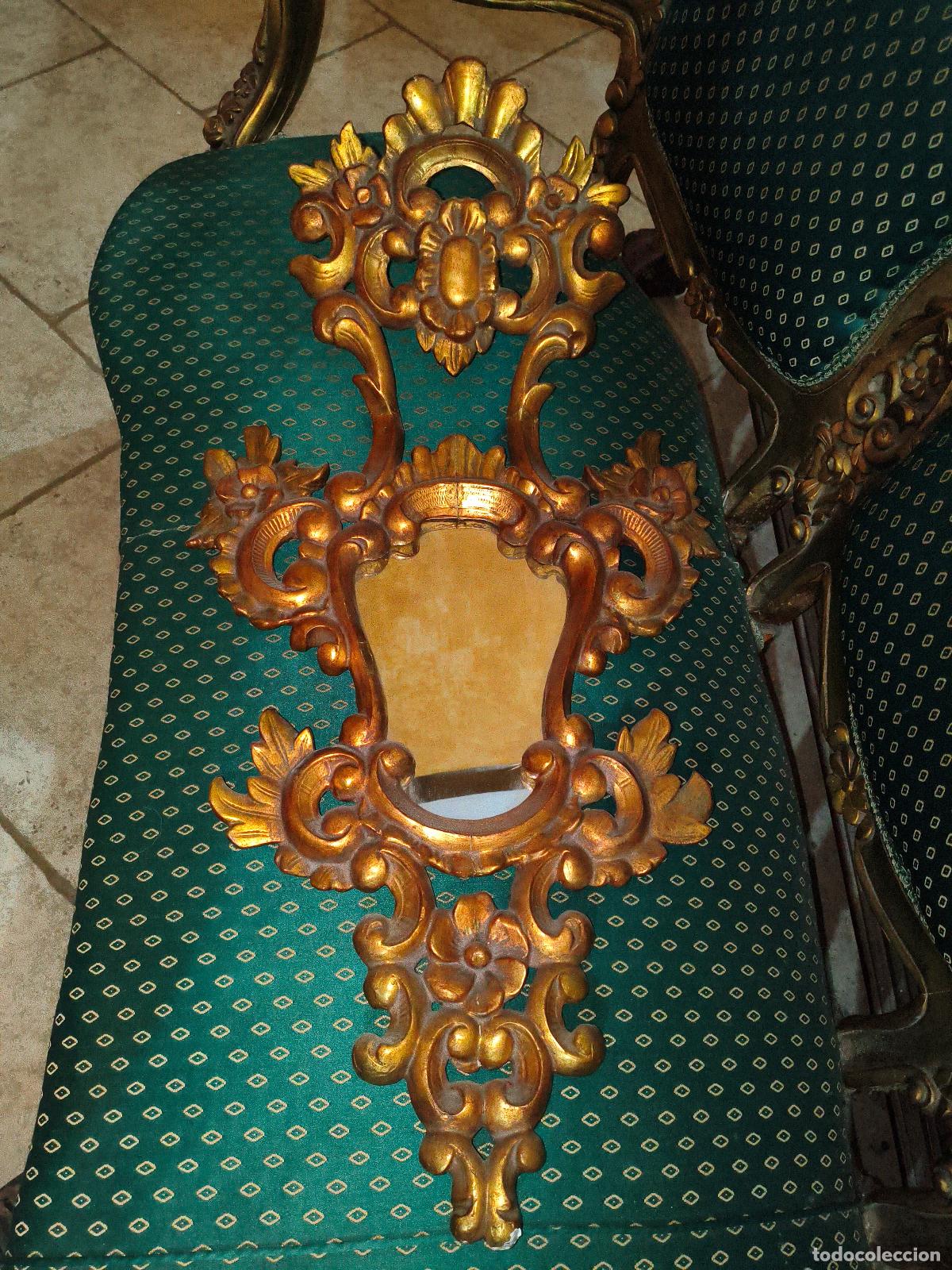 Antig&uuml;edades: Antiqu&iacute;simo espejo cornucopia - Foto 1