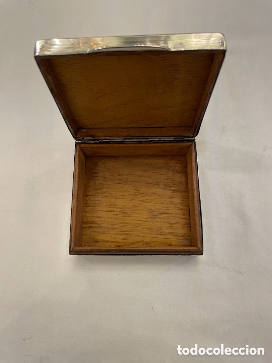 Antig&uuml;edades: Caja de plata inglesa Art Dec&oacute; - Foto 4