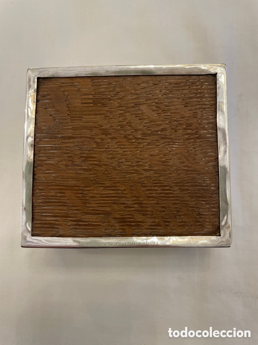 Antig&uuml;edades: Caja de plata inglesa Art Dec&oacute; - Foto 6