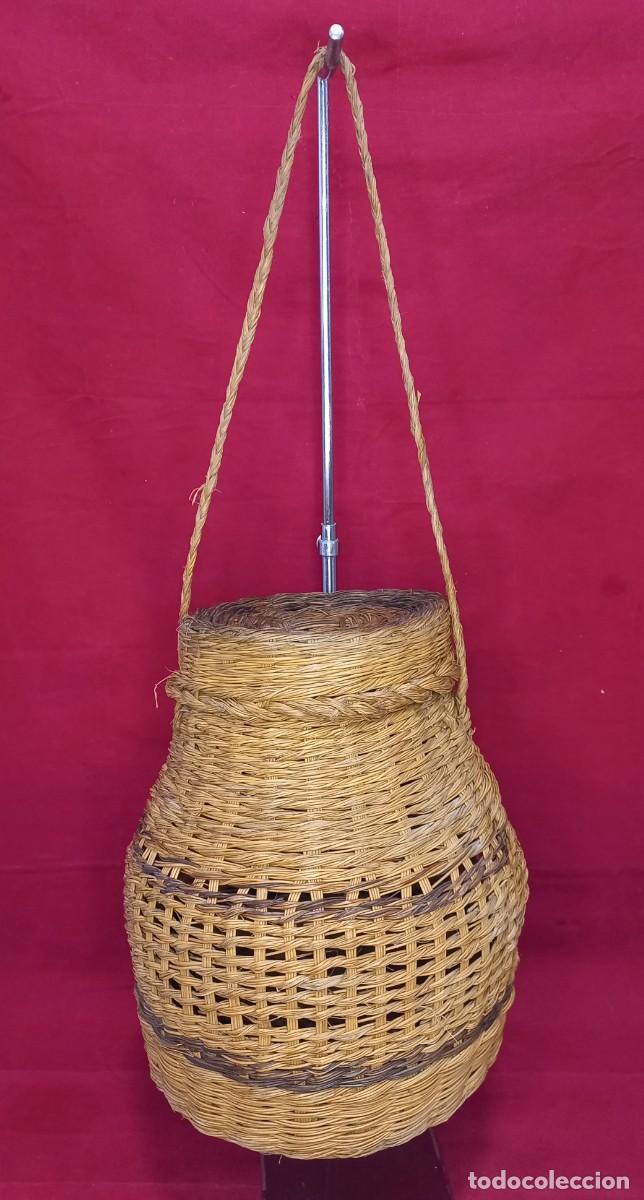 Antig&uuml;edades: ANTIGUA CARACOLERA DE ESPARTO - Foto 2