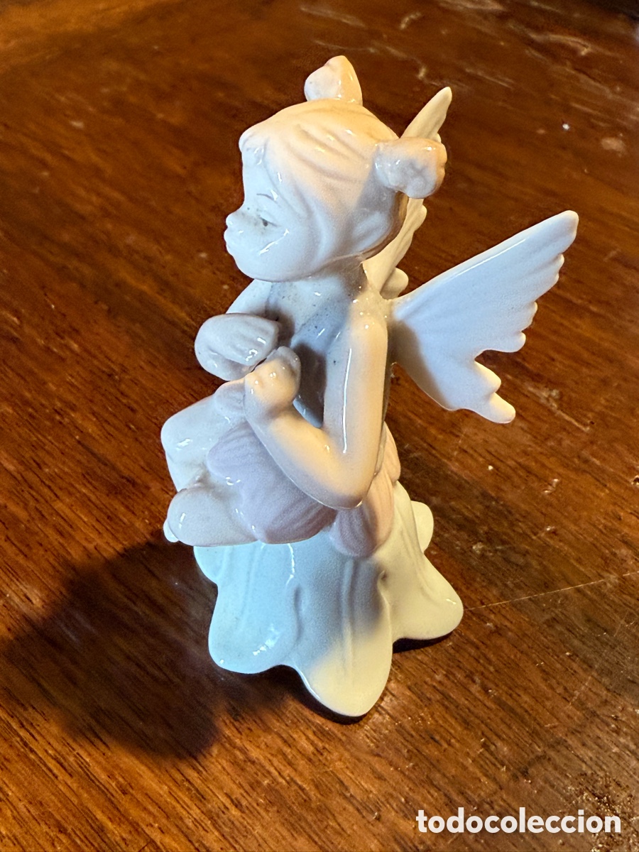 Antig&uuml;edades: Figura de porcelana , hada - Foto 2