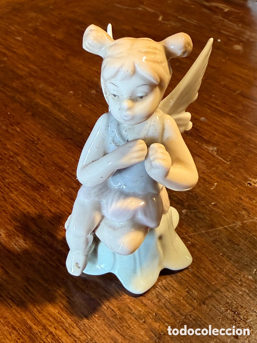Antig&uuml;edades: Figura de porcelana , hada - Foto 1