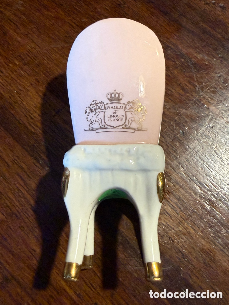 Antig&uuml;edades: Figura de porcelana, sillon - Foto 4