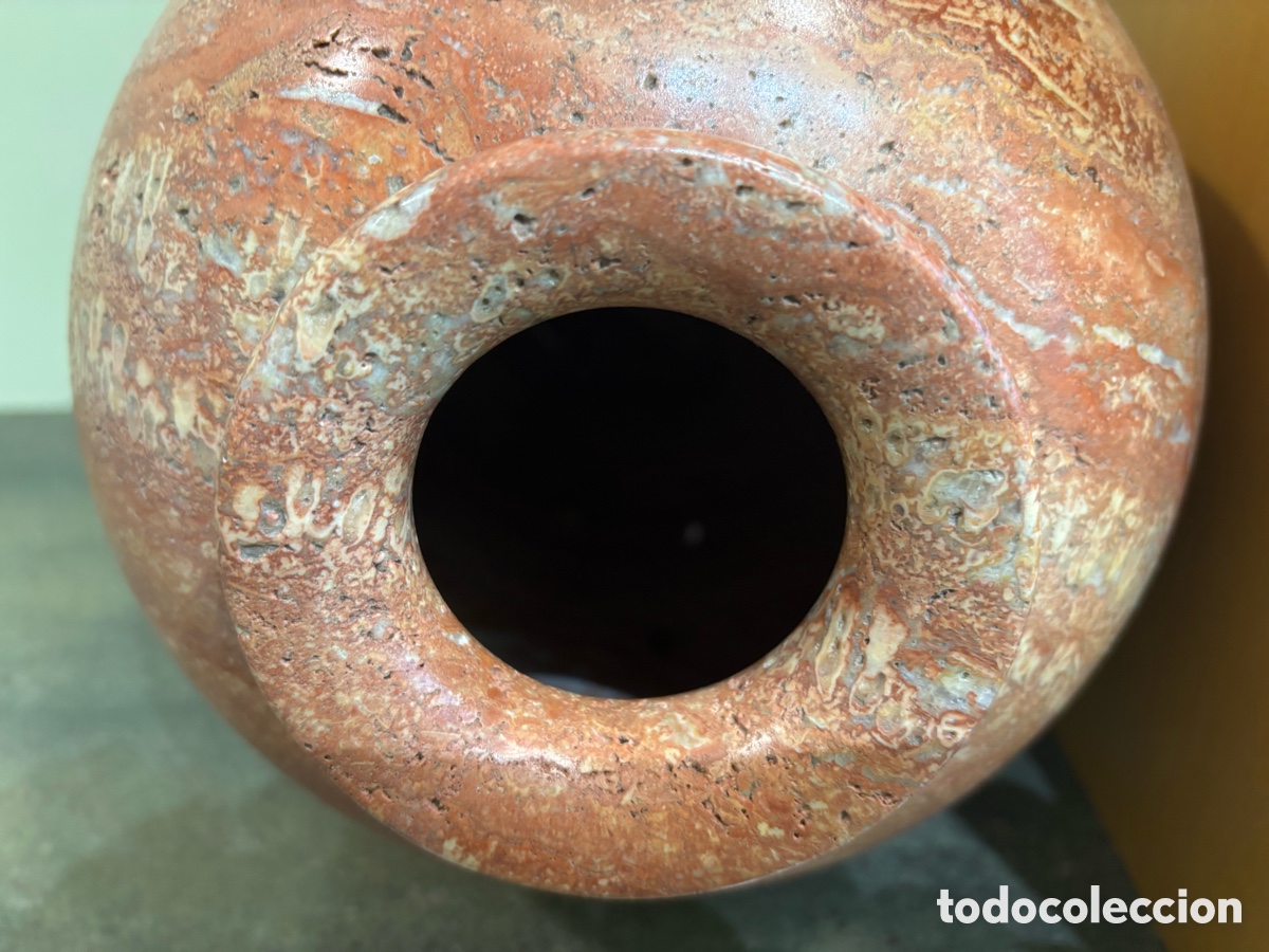 Antig&uuml;edades: Jarr&oacute;n en M&aacute;rmol Travertino Iran&iacute; - Foto 2