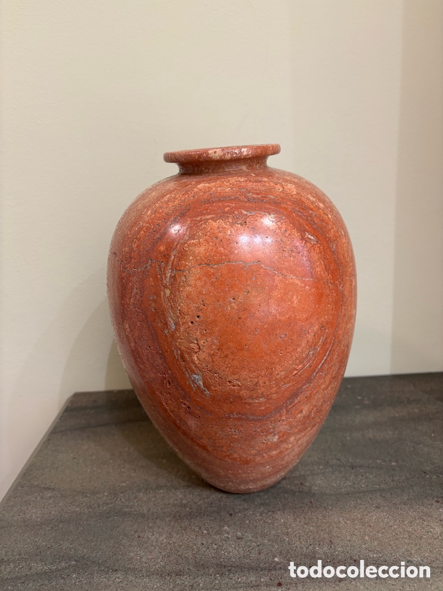 Antig&uuml;edades: Jarr&oacute;n en M&aacute;rmol Travertino Iran&iacute; - Foto 5