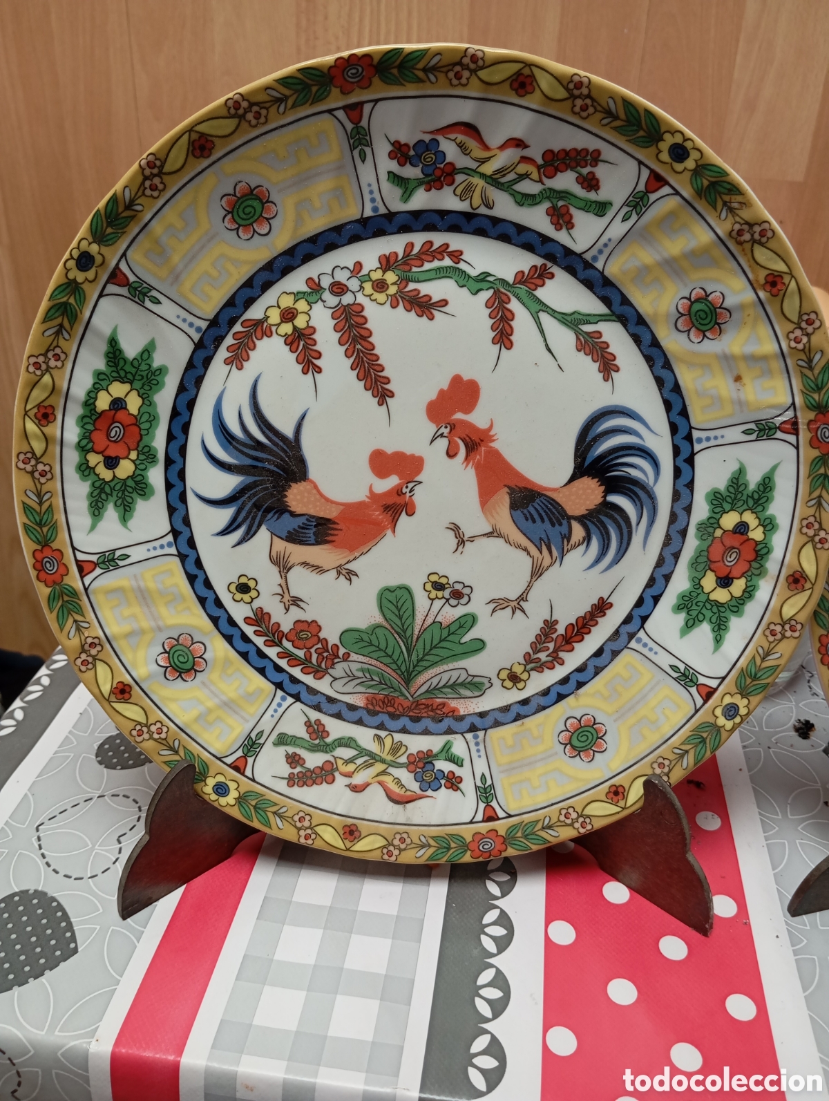 Antig&uuml;edades: Platos de porcelana china - Foto 2