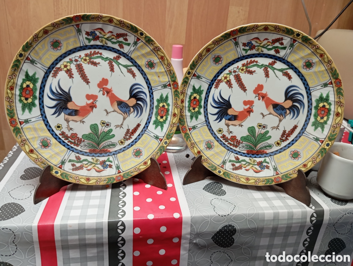 Antig&uuml;edades: Platos de porcelana china - Foto 1