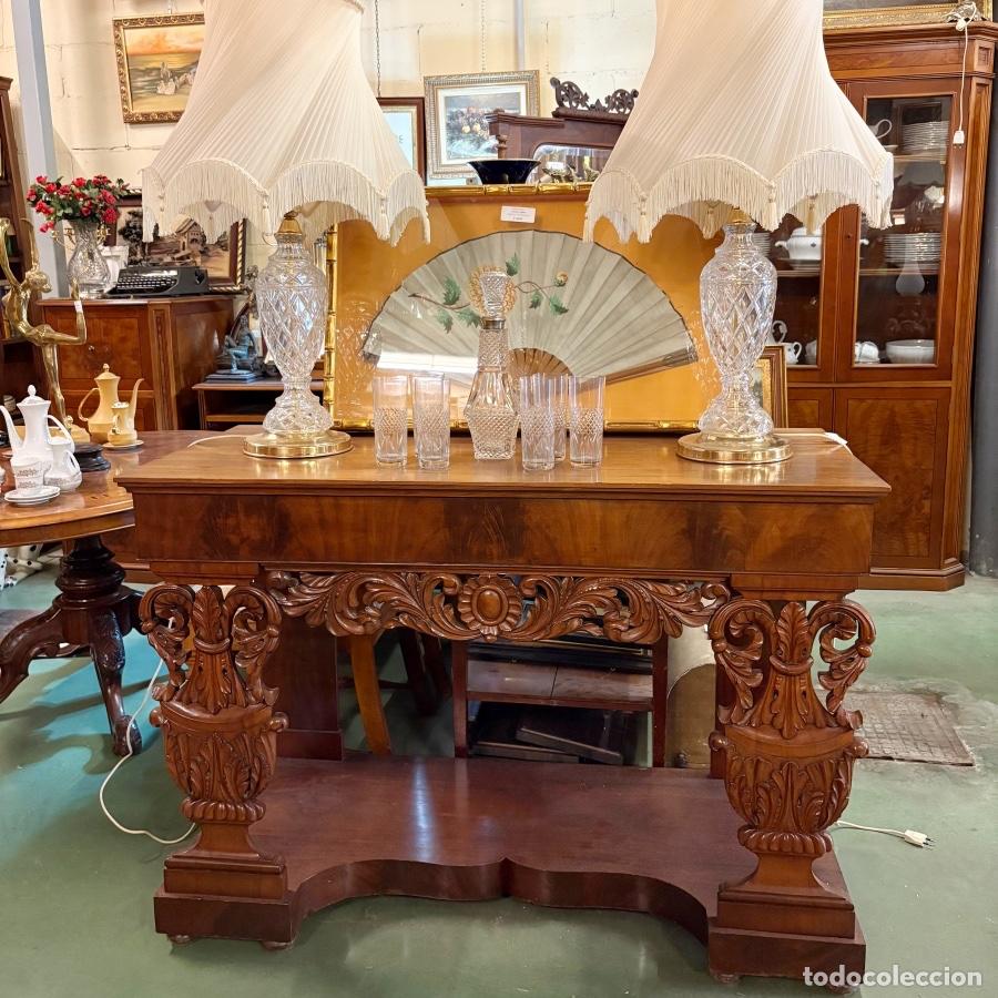 Antig&uuml;edades: Mesa Consola Rectangular - Foto 1