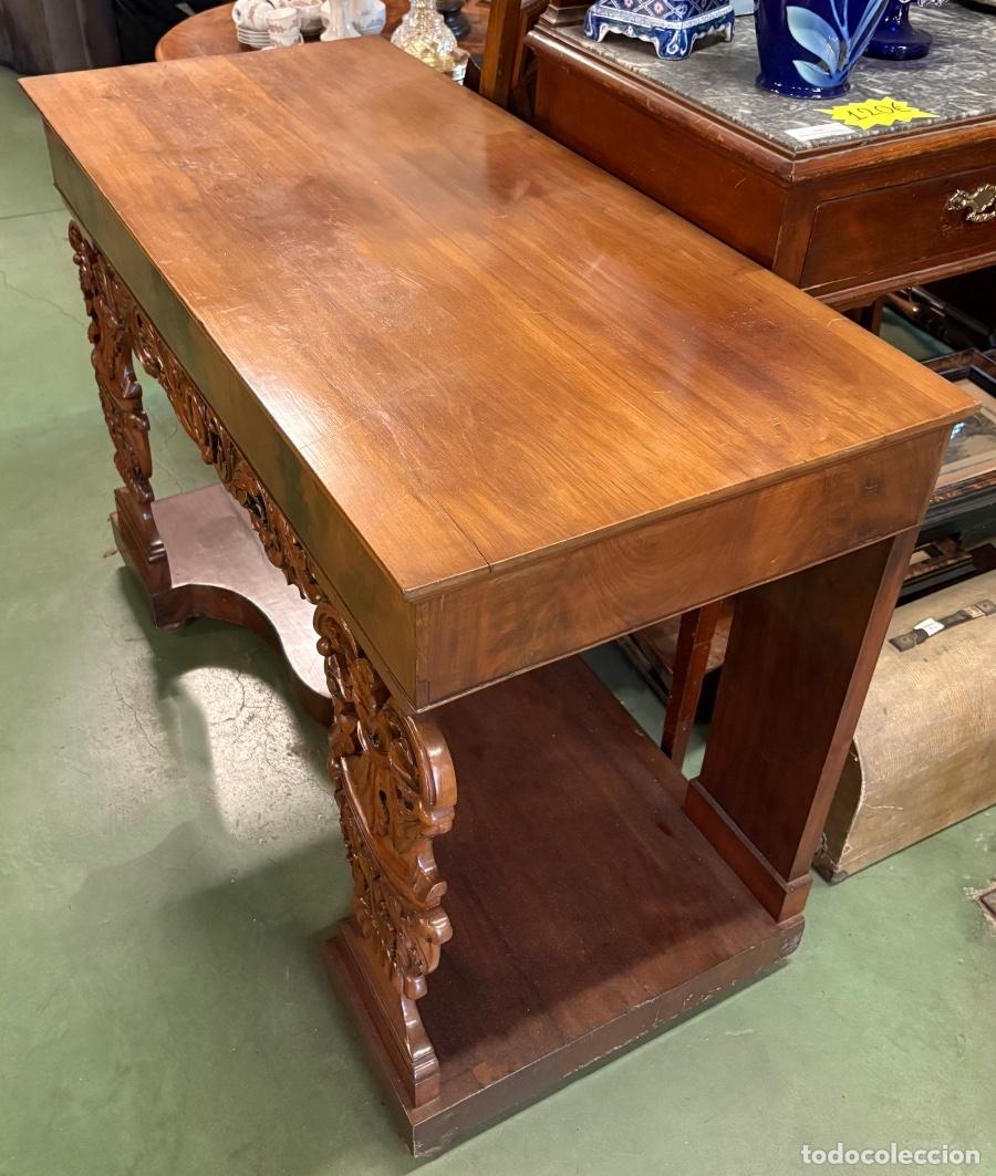 Antig&uuml;edades: Mesa Consola Rectangular - Foto 4