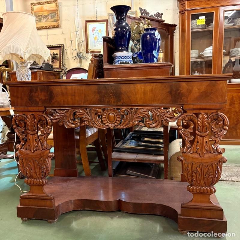 Antig&uuml;edades: Mesa Consola Rectangular - Foto 5