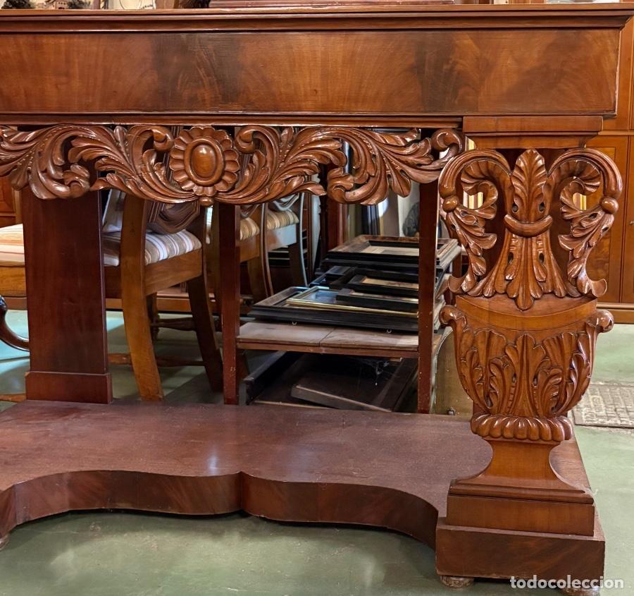 Antig&uuml;edades: Mesa Consola Rectangular - Foto 6