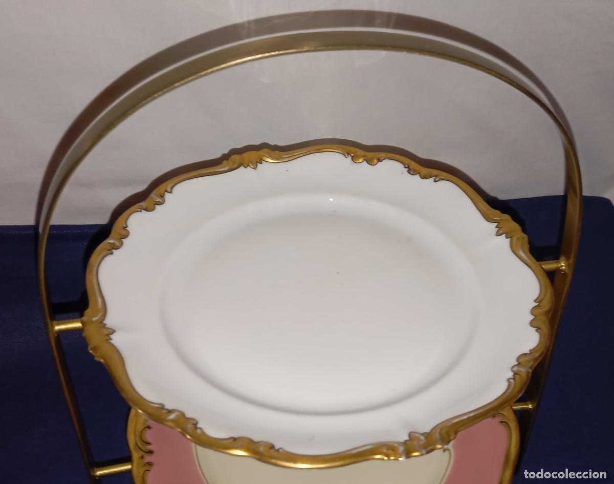 Antig&uuml;edades: Expositor de postres de 2 niveles - Foto 4