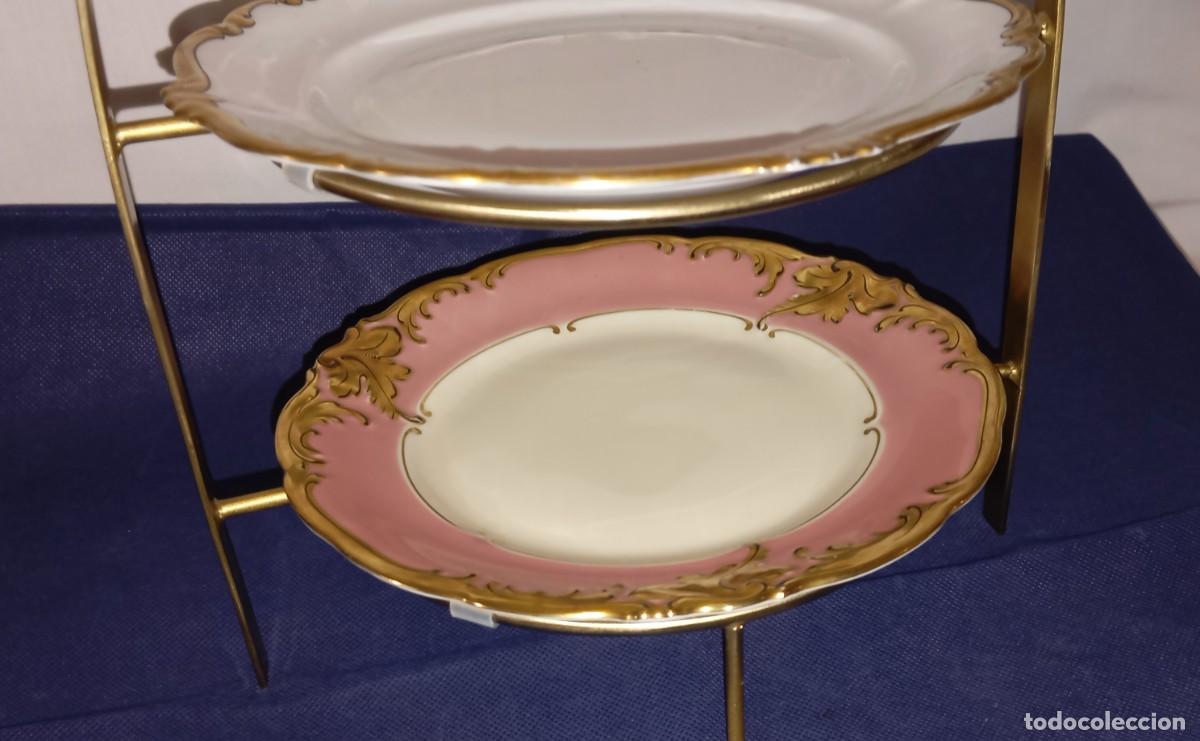 Antig&uuml;edades: Expositor de postres de 2 niveles - Foto 5