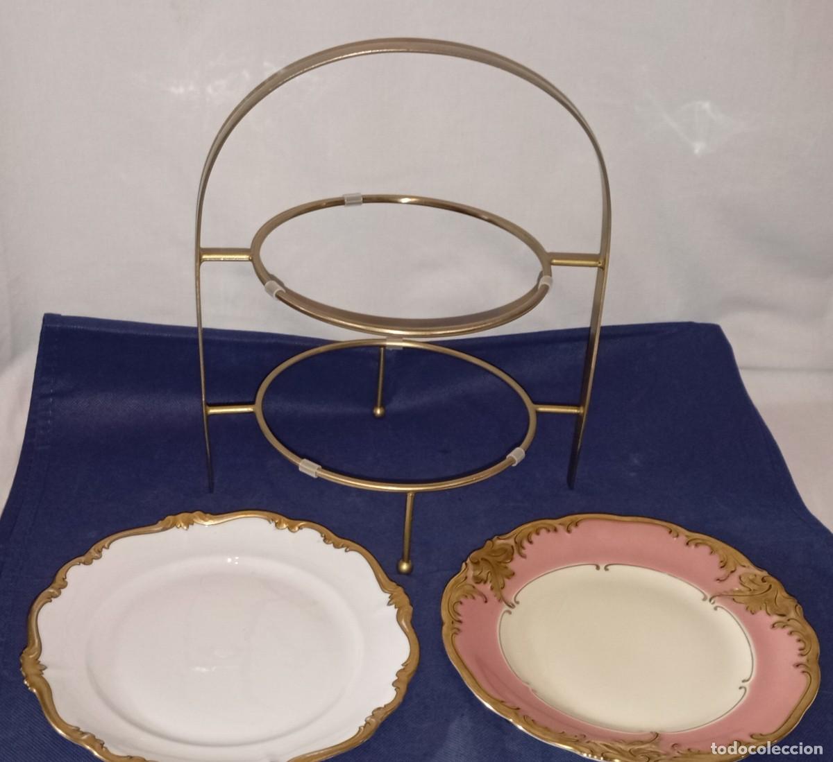 Antig&uuml;edades: Expositor de postres de 2 niveles - Foto 6