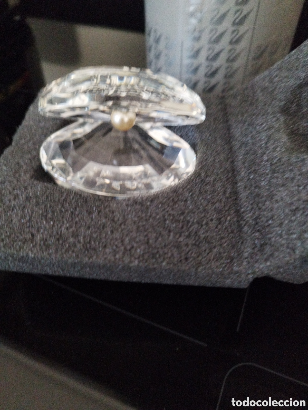 Antig&uuml;edades: Concha Swarovski con perla - Foto 5