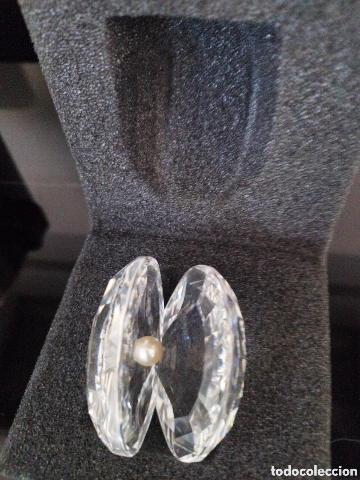 Antig&uuml;edades: Concha Swarovski con perla - Foto 6