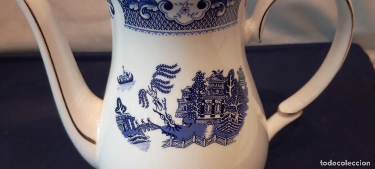 Antig&uuml;edades: Tetera Duchess Willow Azul Oscuro. - Foto 4