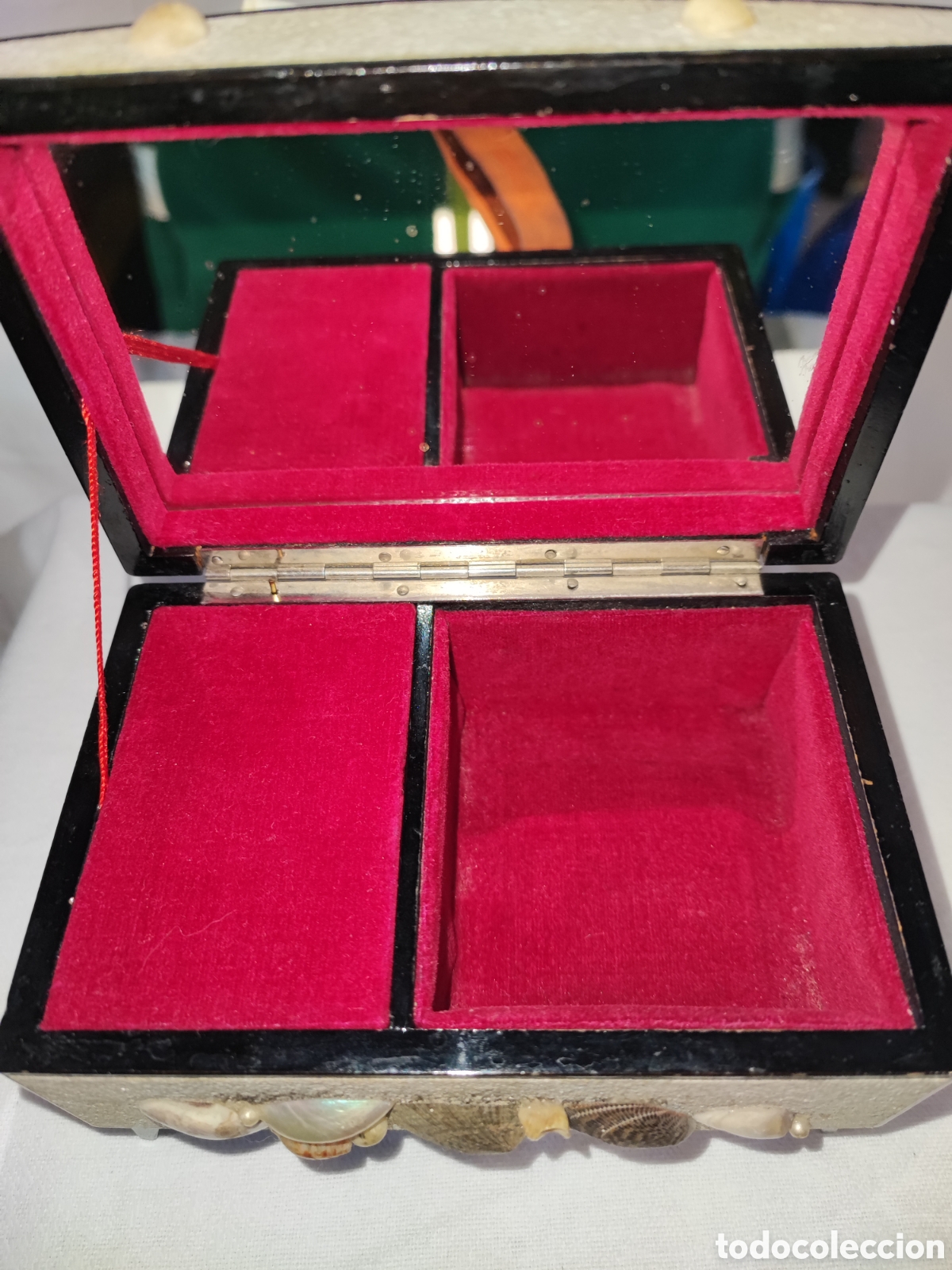 Antig&uuml;edades: CAJA JOYERO MUSICAL . - Foto 6