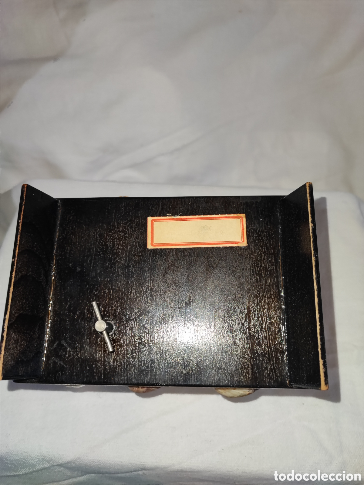 Antig&uuml;edades: CAJA JOYERO MUSICAL . - Foto 7