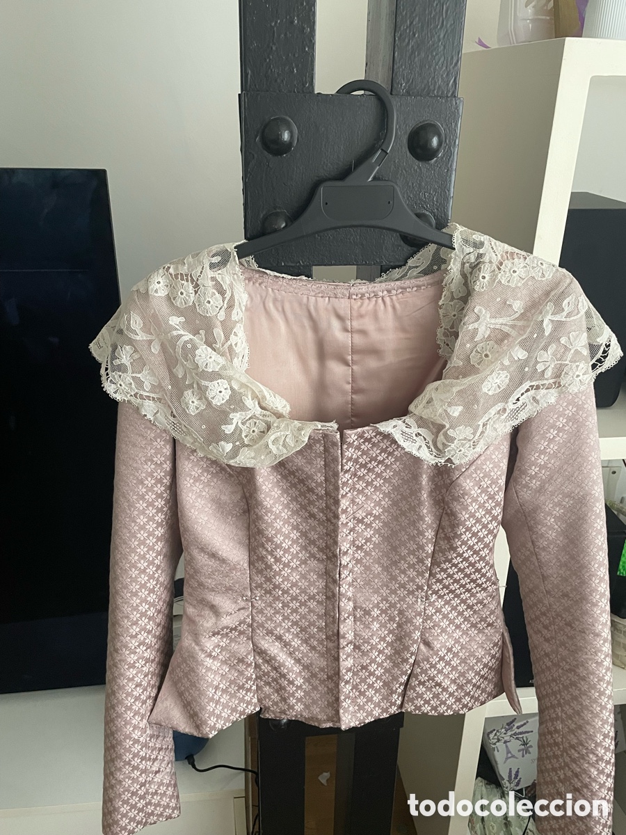 Antig&uuml;edades: Cuello- peinador encaje de Carrickmacross - Foto 15