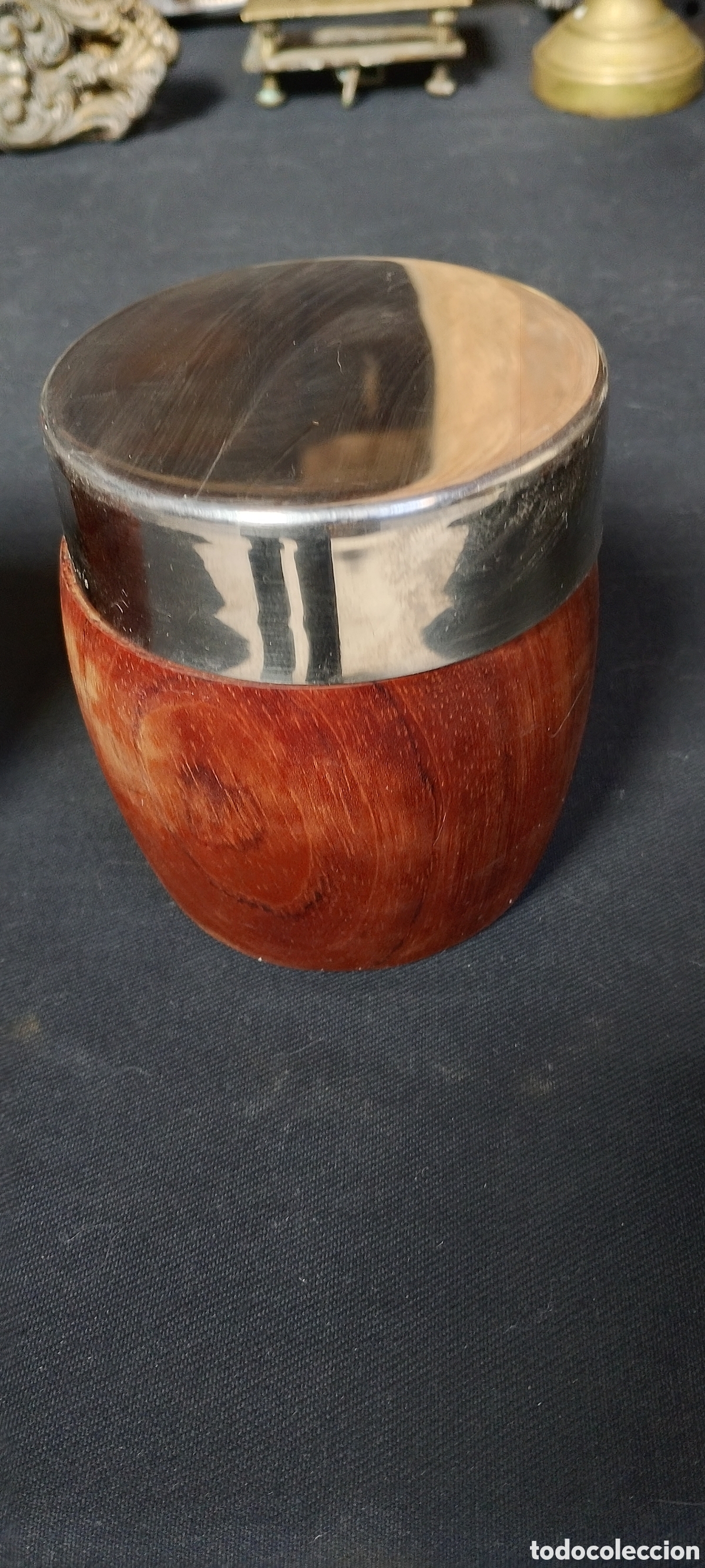 Antig&uuml;edades: Tarros de madera noble - Foto 5