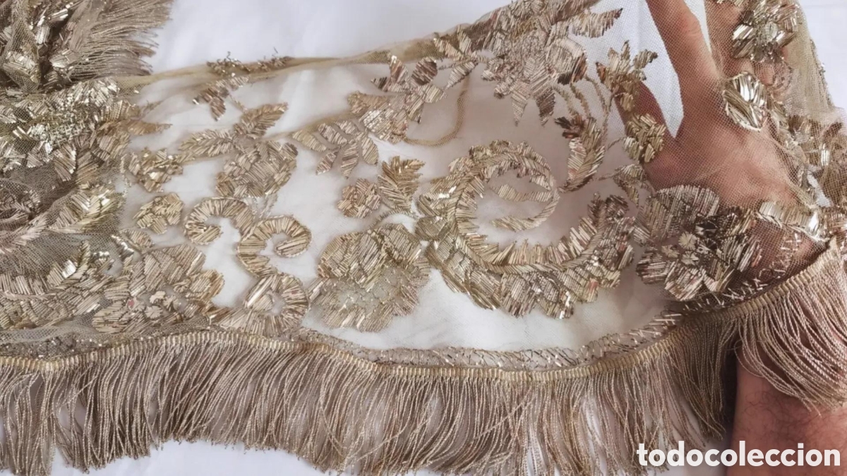 Antig&uuml;edades: hojilla de oro de gran tama&ntilde;o - Foto 3