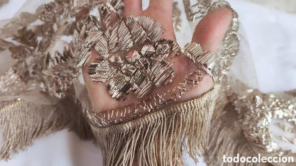 Antig&uuml;edades: hojilla de oro de gran tama&ntilde;o - Foto 5