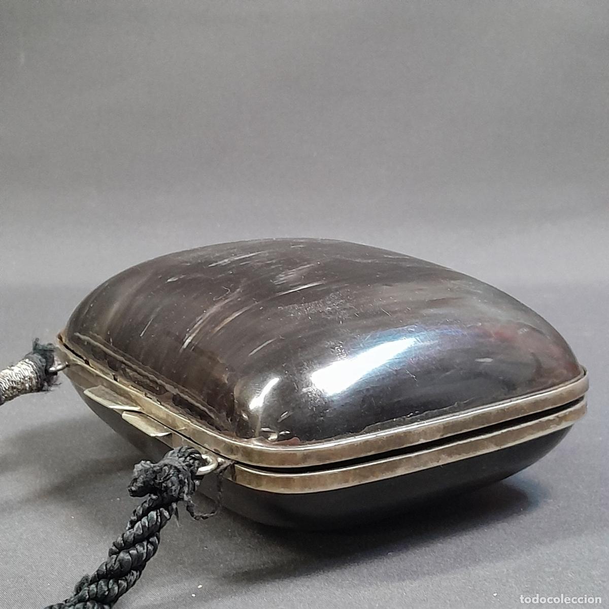 Antig&uuml;edades: BL-72. BOLSO CLUTCH REALIZADO EN CELULOIDE. 1950 CA. - Foto 2