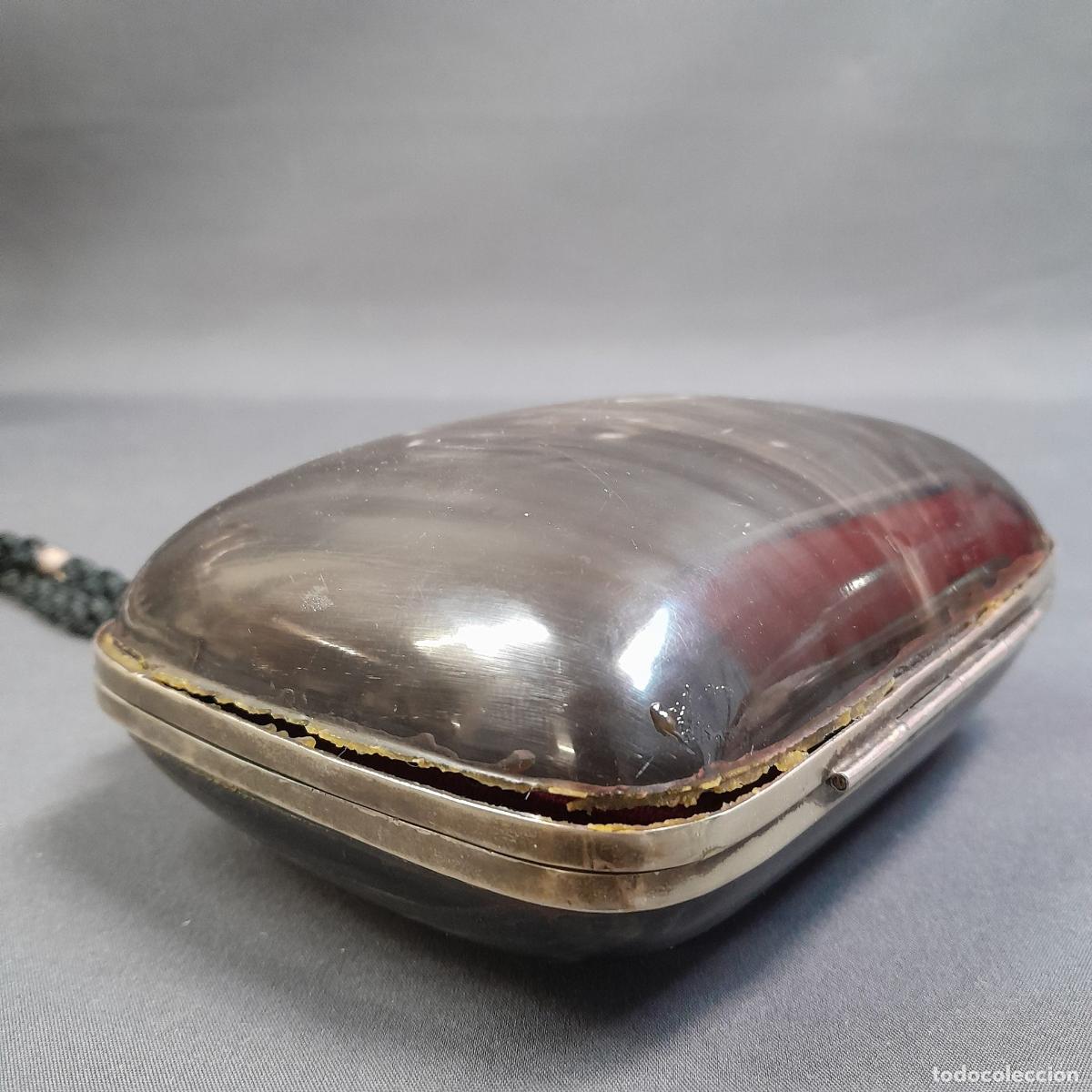 Antig&uuml;edades: BL-72. BOLSO CLUTCH REALIZADO EN CELULOIDE. 1950 CA. - Foto 3
