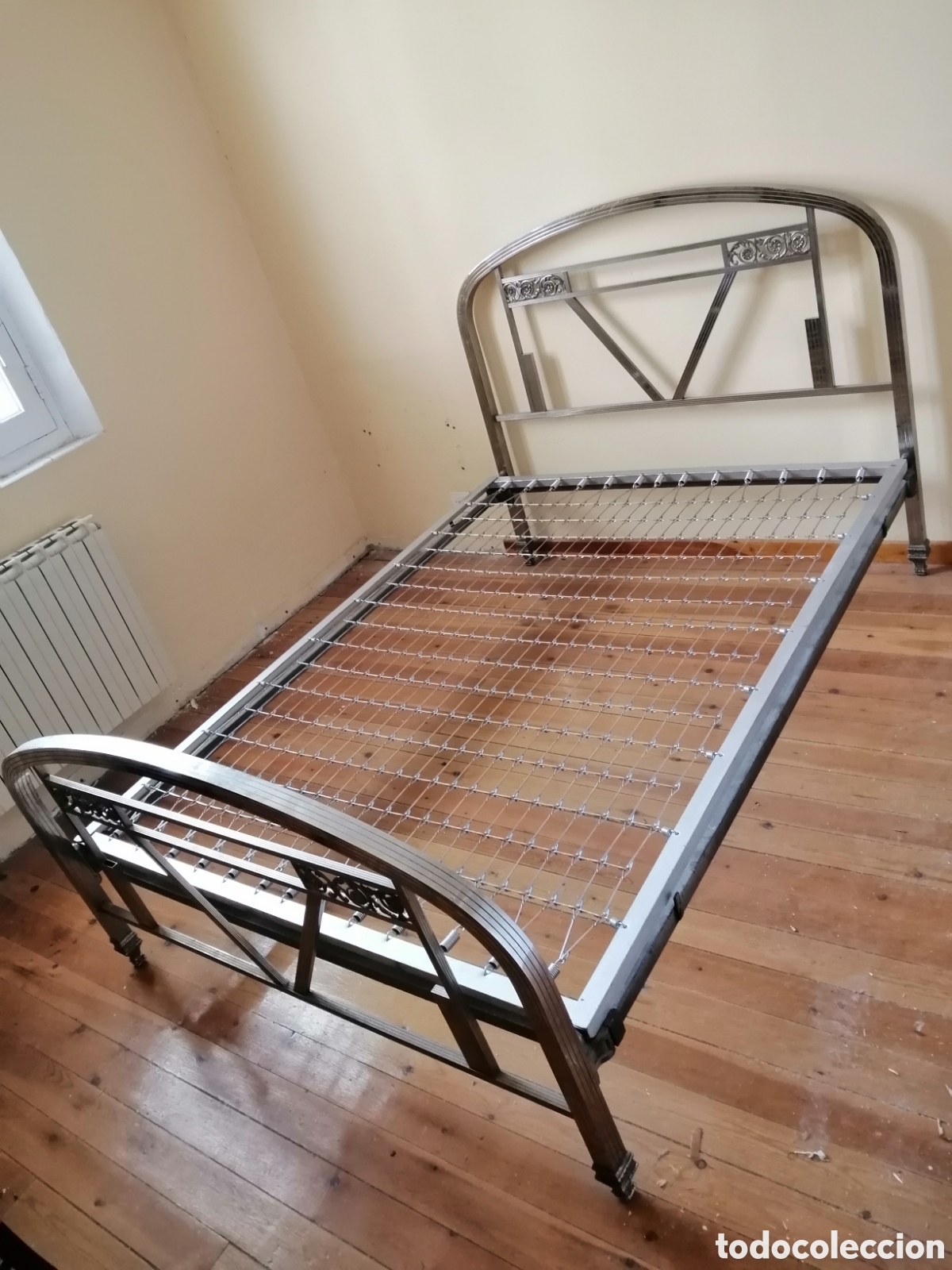 Antig&uuml;edades: Cama completa Metal, - Foto 2