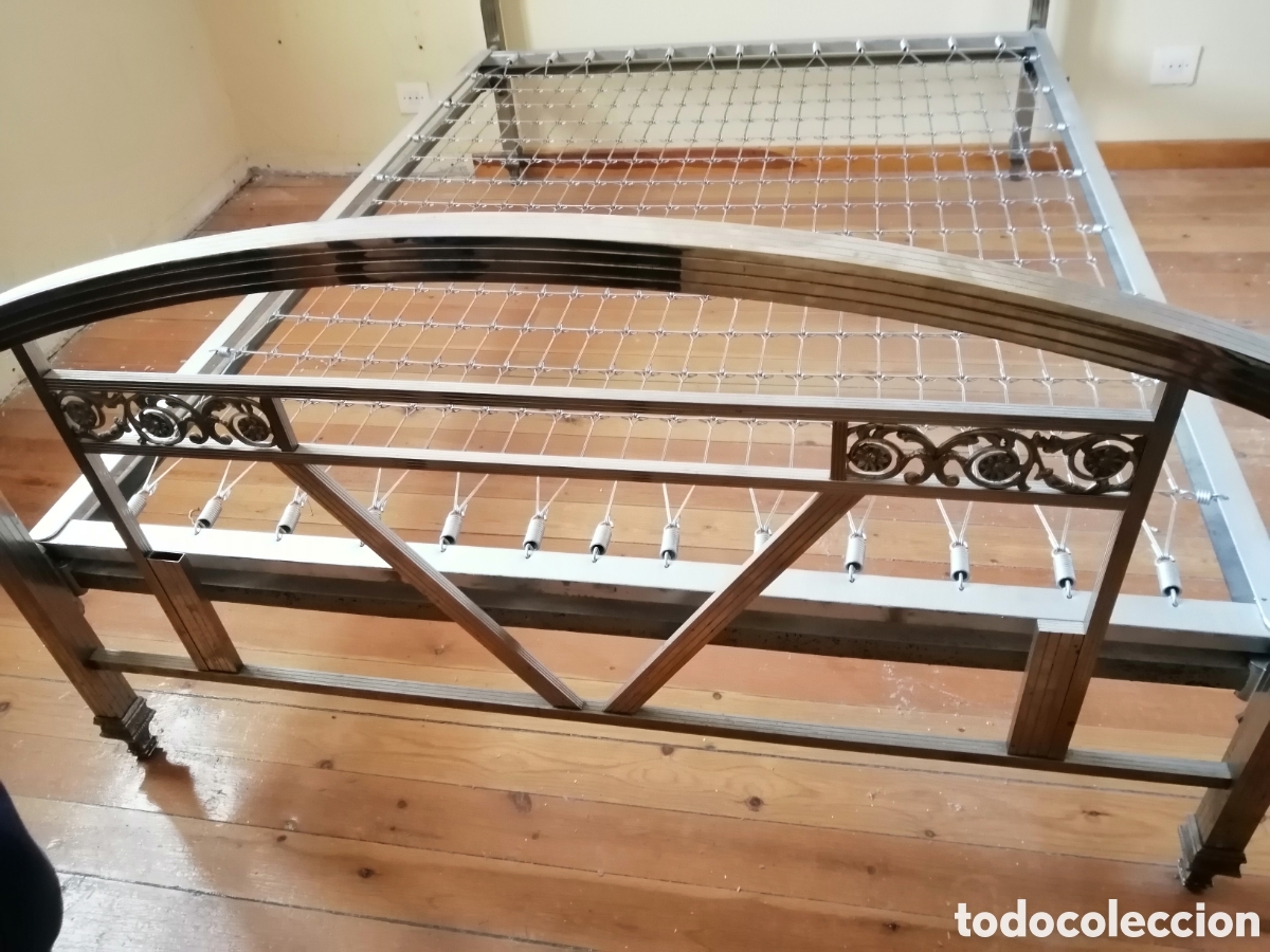 Antig&uuml;edades: Cama completa Metal, - Foto 4