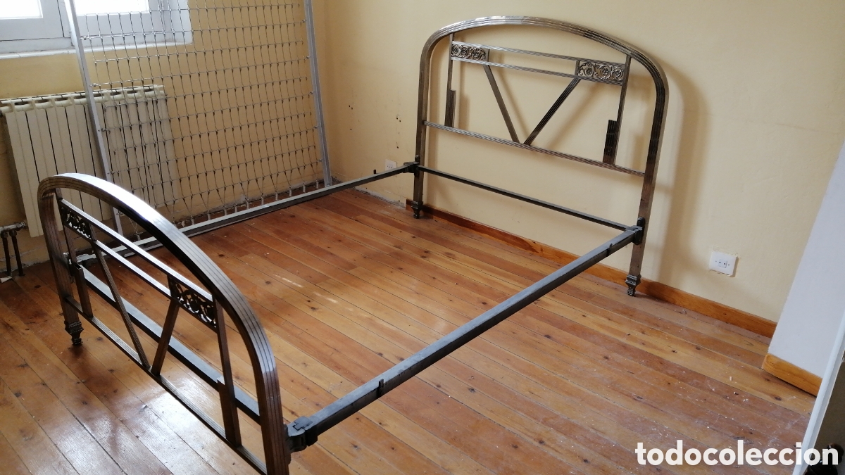Antig&uuml;edades: Cama completa Metal, - Foto 5