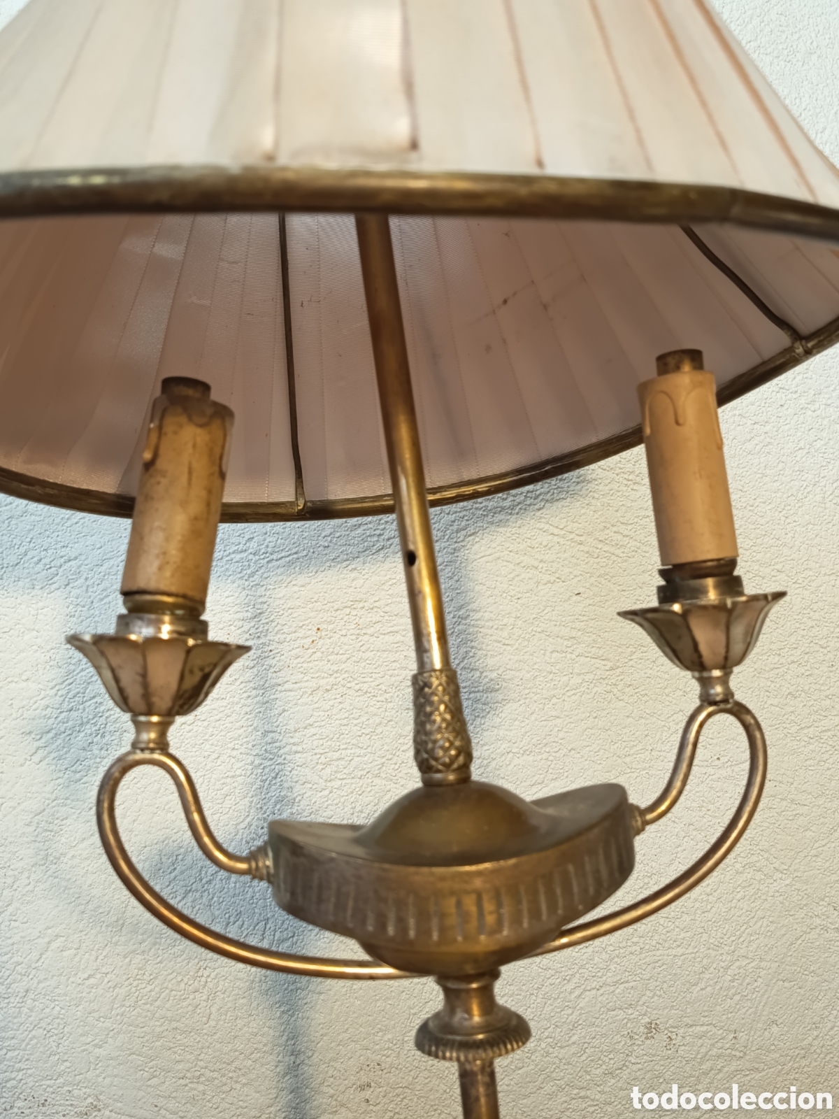 Antig&uuml;edades: Lampara de mesa estilo bouillote - Foto 2