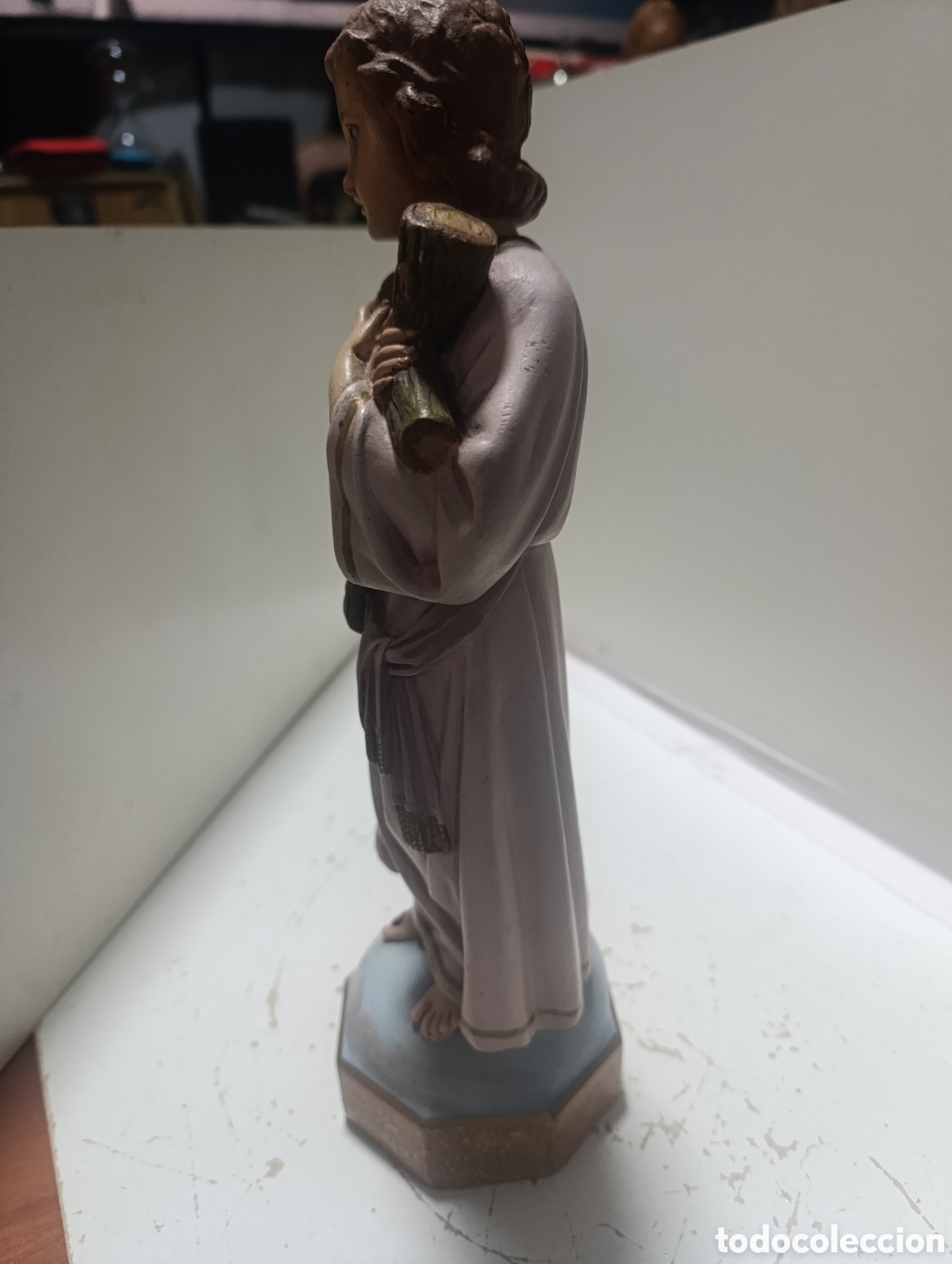 Antig&uuml;edades: Ni&ntilde;o Jes&uacute;s con cruz . - Foto 3