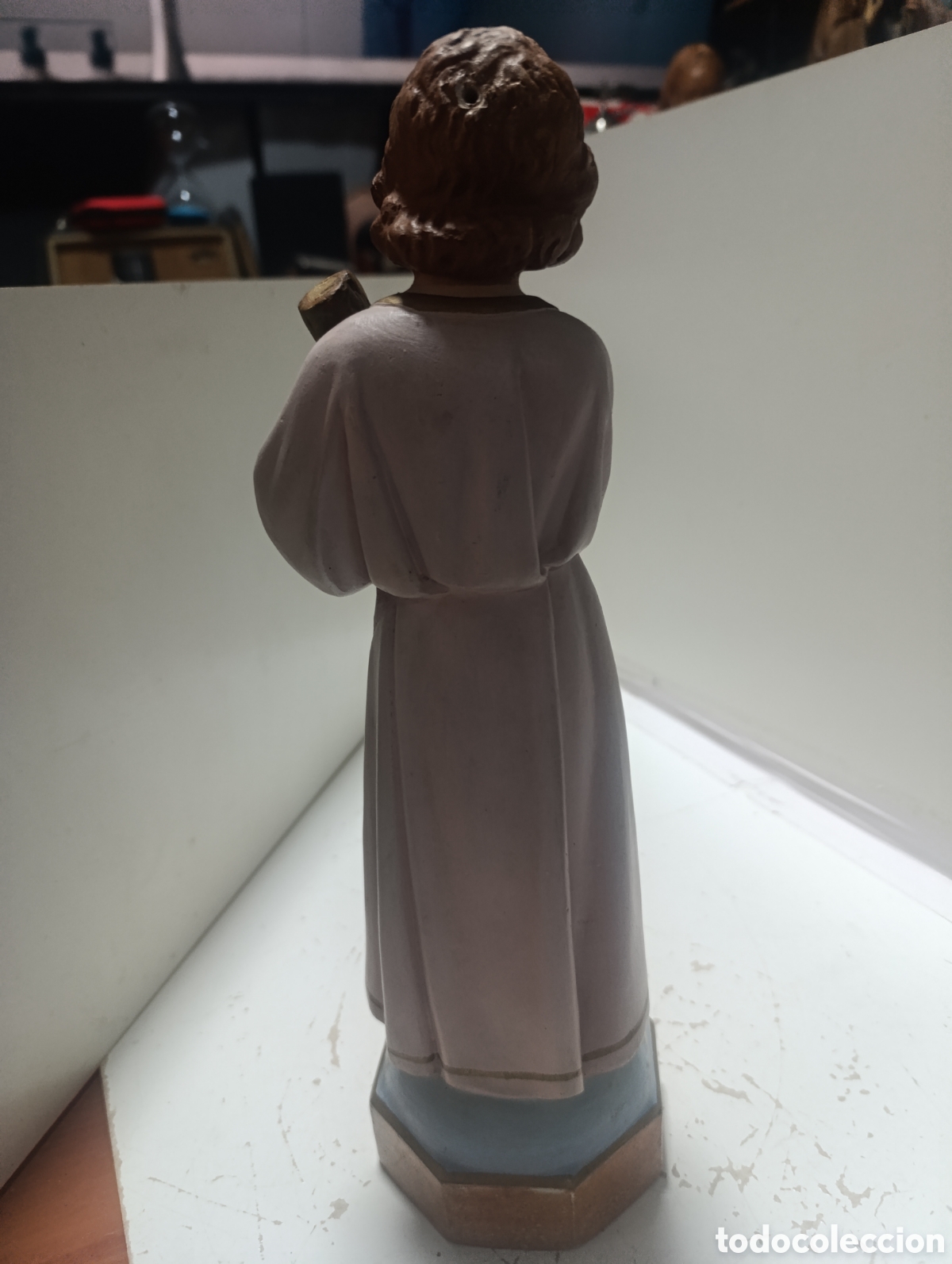 Antig&uuml;edades: Ni&ntilde;o Jes&uacute;s con cruz . - Foto 4